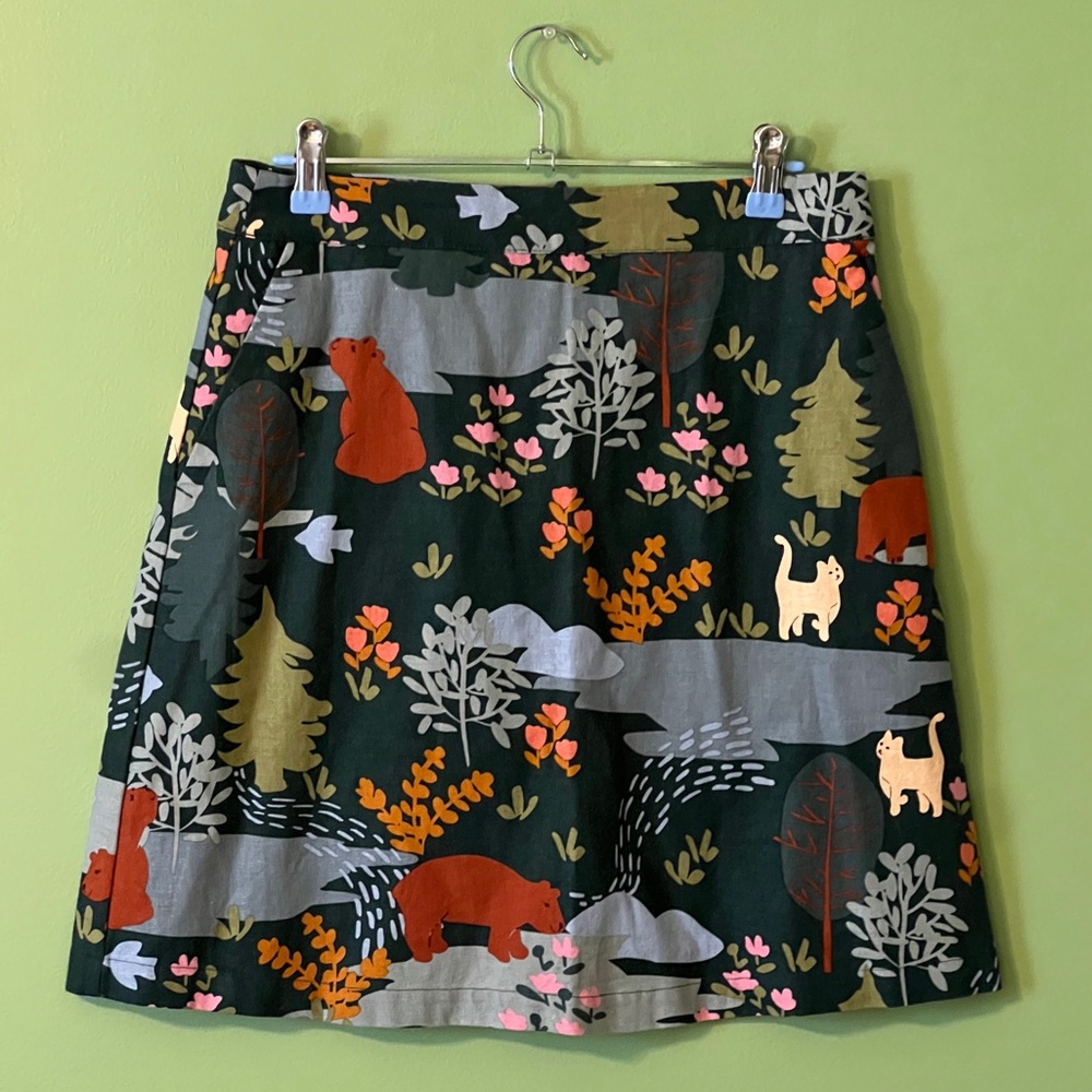 🌱🐻Princess Highway Woodland Bear Skirt🐻🌿